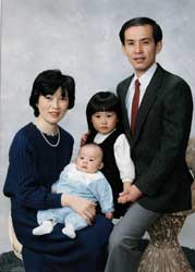 1987年家族記念写真