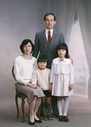 1991年家族記念写真