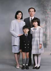 1994年家族記念写真