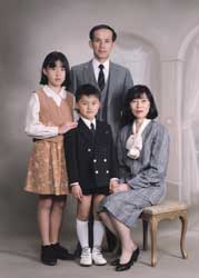 1995年家族記念写真
