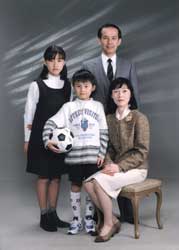 1996年家族記念写真