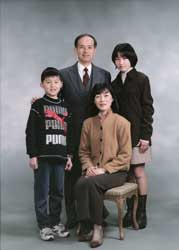 1998年家族記念写真