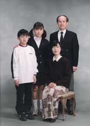 1999年家族記念写真