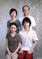2004年家族記念写真